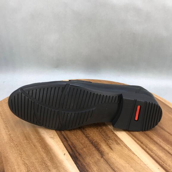 Rockport Keaton Penny Loafer Mens 8.5 M Black Leather Casual - LEFT SHOE ONLY - Picture 6 of 8